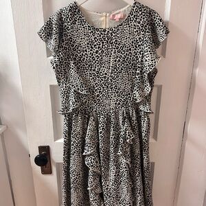 Charming Leopard Print Dress